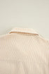 Corduroy Flap Pocket Button Up Shacket